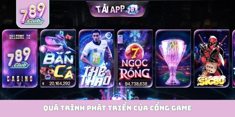 Quá trình phát triển của cổng game